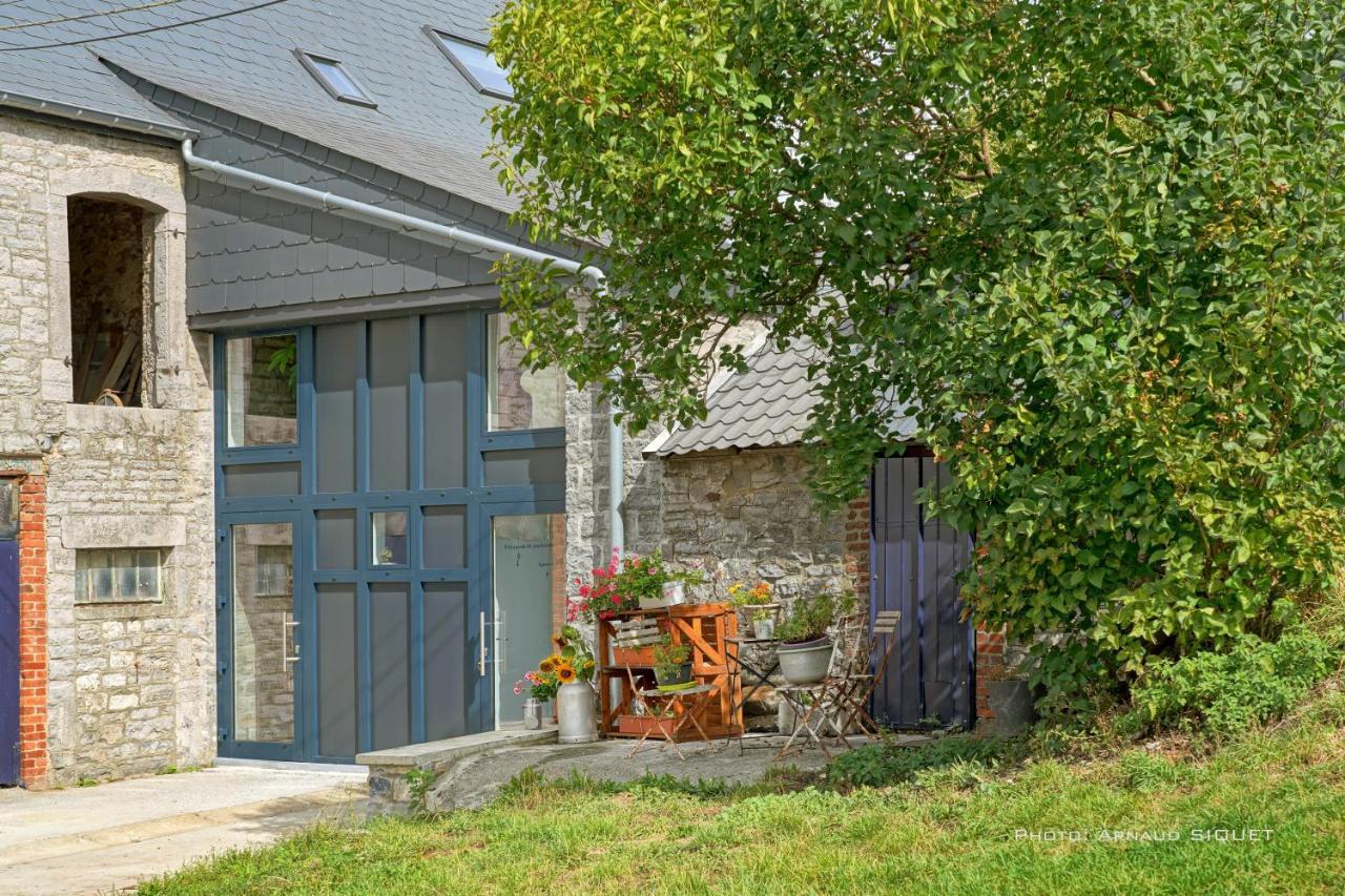 Gite Familial Ferme Des Aujes Falaen Onhaye Esterno foto